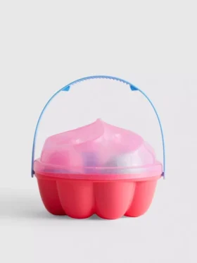 Conjunto de moldes de arena para la playa con forma de helado