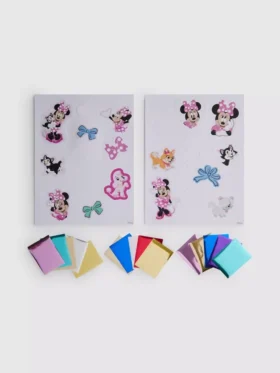 Conjunto de pegatinas metalizadas de Minnie Mouse de Disney