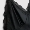 Conjunto de pijama con camiseta sin mangas ceñida y pantalones cortos