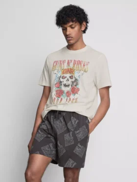 Conjunto de pijama corto de Guns N’ Roses