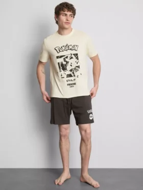 Conjunto de pijama corto de Pokémon
