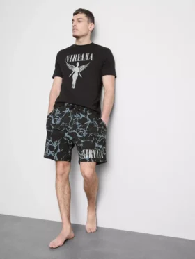 Conjunto de pijama corto Nirvana