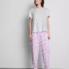 Conjunto de pijama de algodón estampado