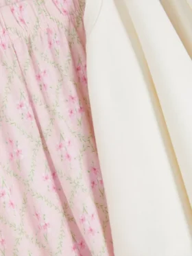 Conjunto de pijama de manga corta estampado