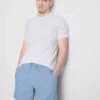 Conjunto de pijama de pantalones cortos a rayas