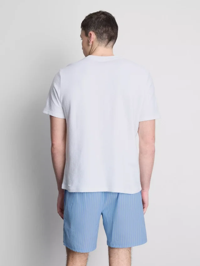 Conjunto de pijama de pantalones cortos a rayas