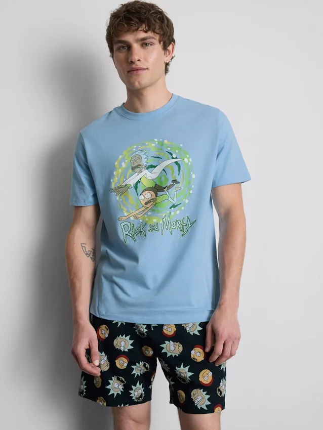 Conjunto de pijama de Rick y Morty
