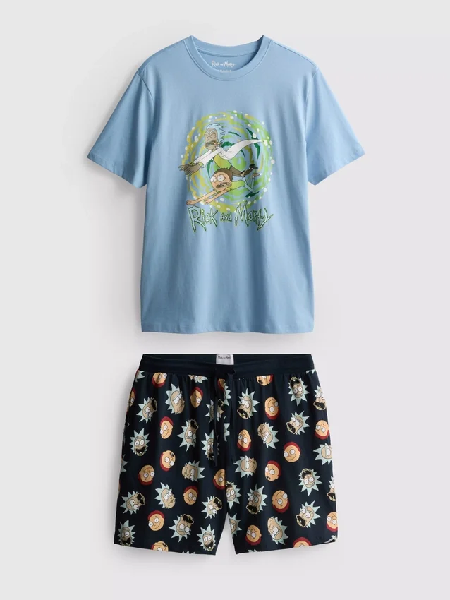 Conjunto de pijama de Rick y Morty