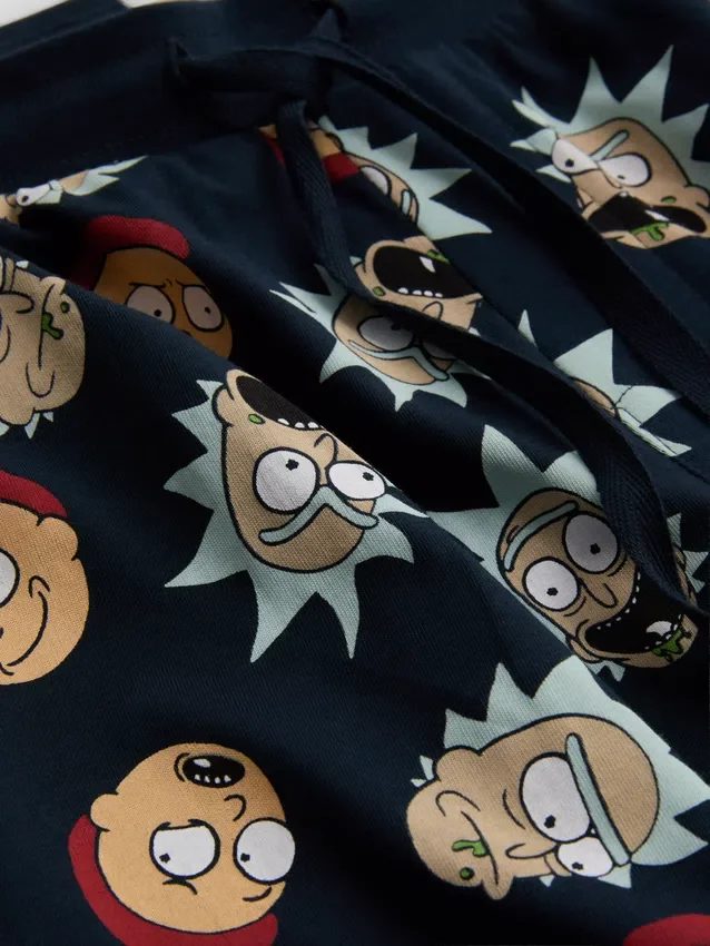 Conjunto de pijama de Rick y Morty