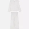 Conjunto de pijama estilo boyfriend de jersey