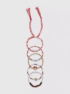 Conjunto de pulseras de Minnie Mouse de Disney