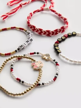 Conjunto de pulseras de Minnie Mouse de Disney