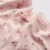 Conjunto de sostén push-up estampado y tanga