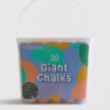 Conjunto de tizas gigantes de 20 piezas