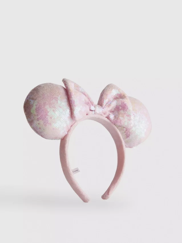 Diadema con orejas y lentejuelas de Minnie Mouse de Disney