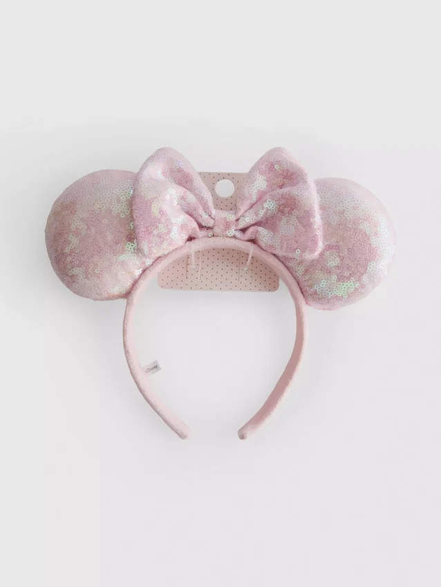 Diadema con orejas y lentejuelas de Minnie Mouse de Disney