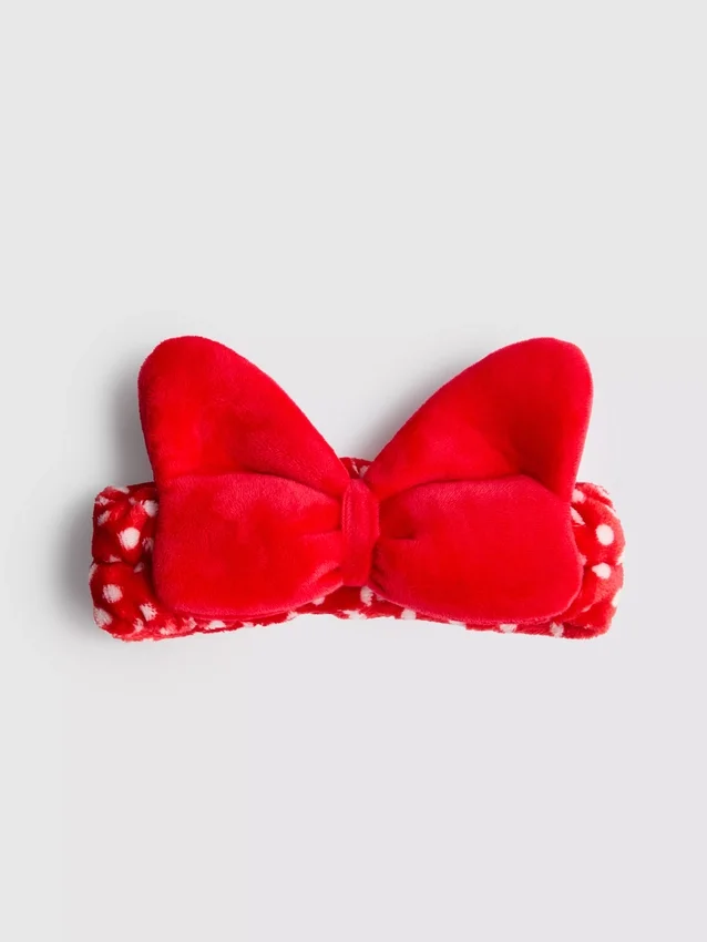 Diadema de peluche con moño de Minnie Mouse de Disney