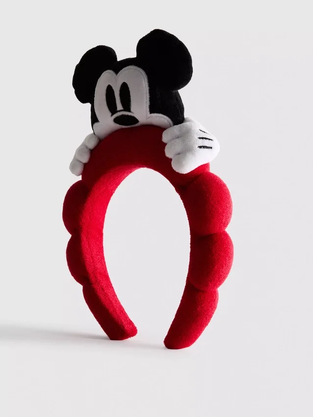 Diadema de peluche de Mickey Mouse de Disney