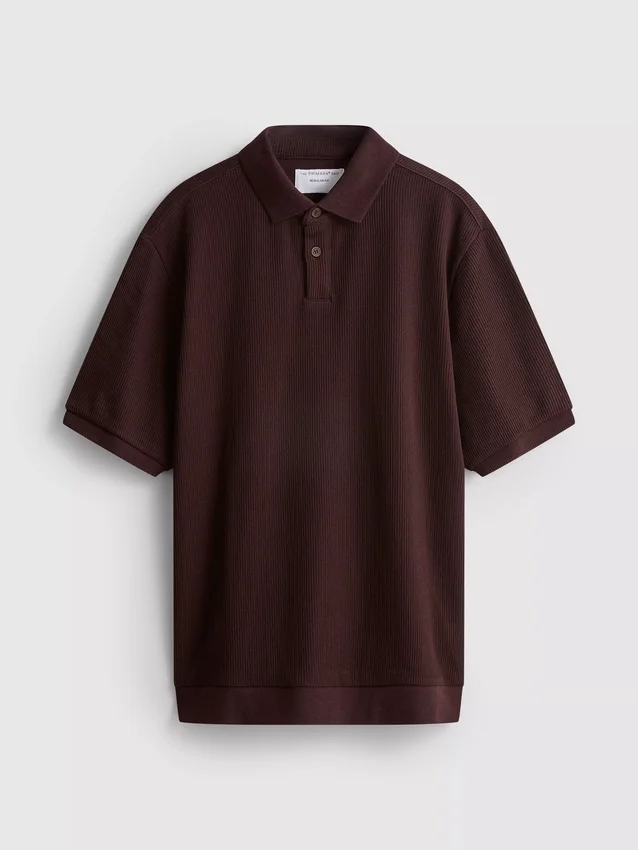 El polo acanalado de The Edit