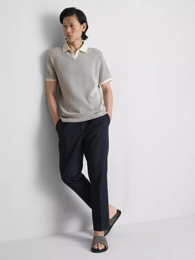 El polo de jacquard «The Edit»