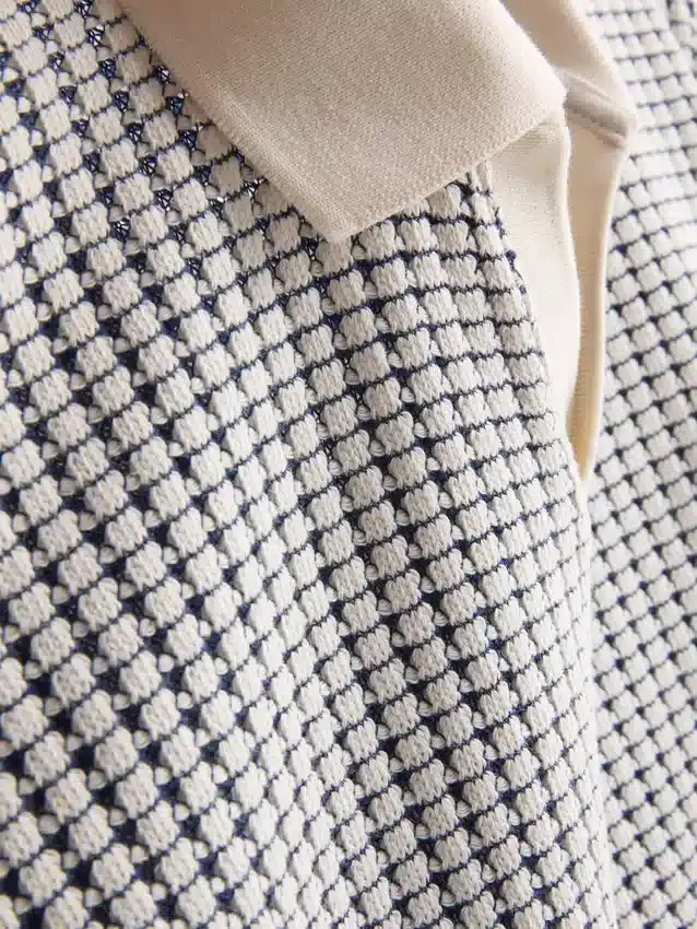 El polo de jacquard «The Edit»