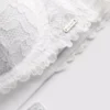 El sostén push-up de encaje floral de The Edit
