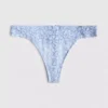 El tanga de encaje floral de The Edit