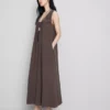 El vestido largo tipo trapecio de The Edit