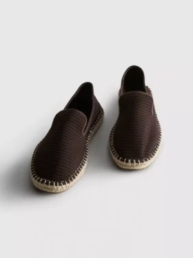Espadrillas de punto de caña baja