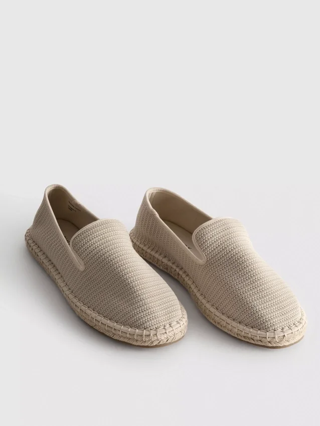 Espadrillas de punto de caña baja