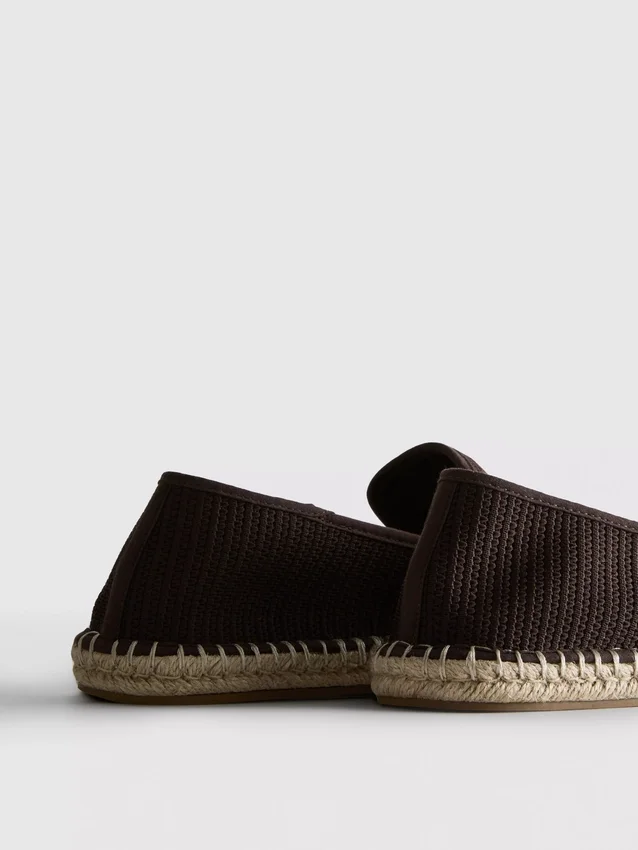 Espadrillas de punto de caña baja