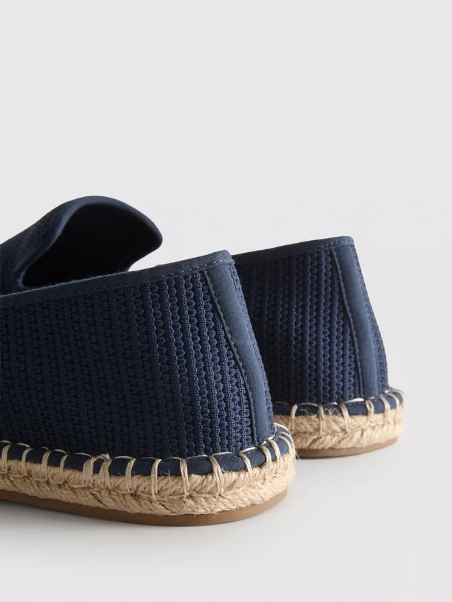 Espadrillas de punto de caña baja