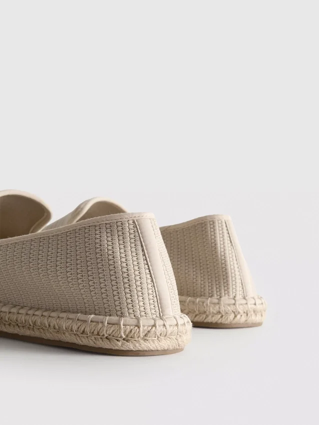 Espadrillas de punto de caña baja
