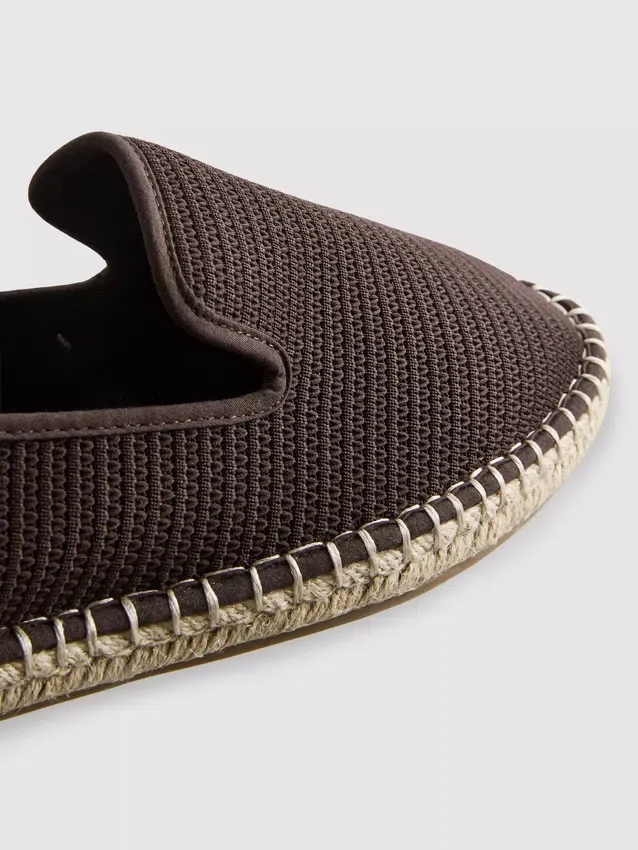 Espadrillas de punto de caña baja