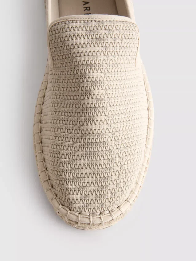 Espadrillas de punto de caña baja