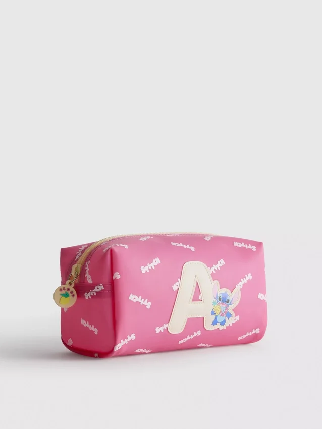 Estuche con las iniciales de Stitch de Disney