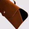 Estuche para gafas de sol de imitación de cuero