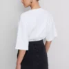 Falda de mezclilla de algodón mini