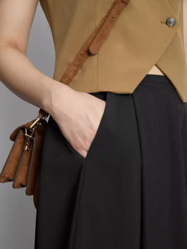 Falda larga circular