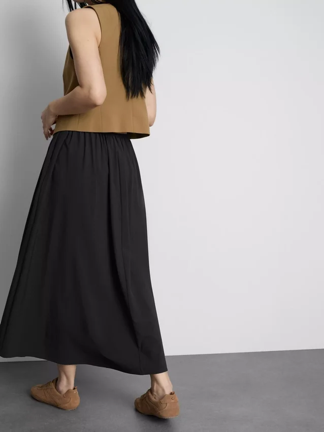 Falda larga circular