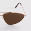Gafas de sol con marco de metal estilo aviador