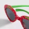 Gafas de sol con montura de fresa