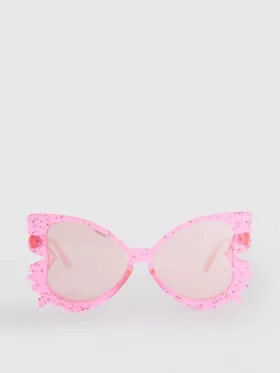 Gafas de sol con montura de mariposa