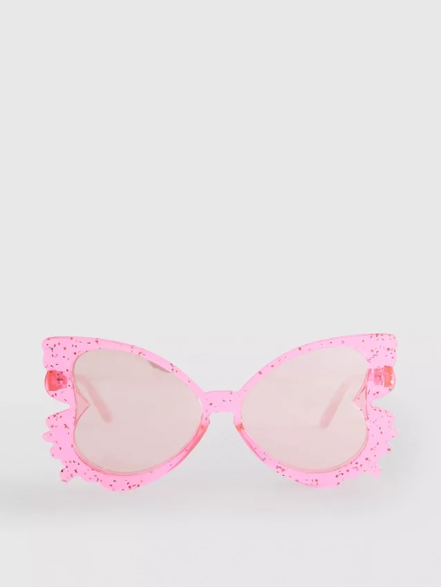 Gafas de sol con montura de mariposa