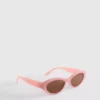 Gafas de sol con montura ovalada
