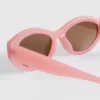 Gafas de sol con montura ovalada