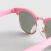 Gafas de sol con montura redonda