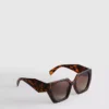 Gafas de sol cuadradas angulares