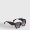 Gafas de sol cuadradas angulares