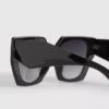 Gafas de sol cuadradas angulares